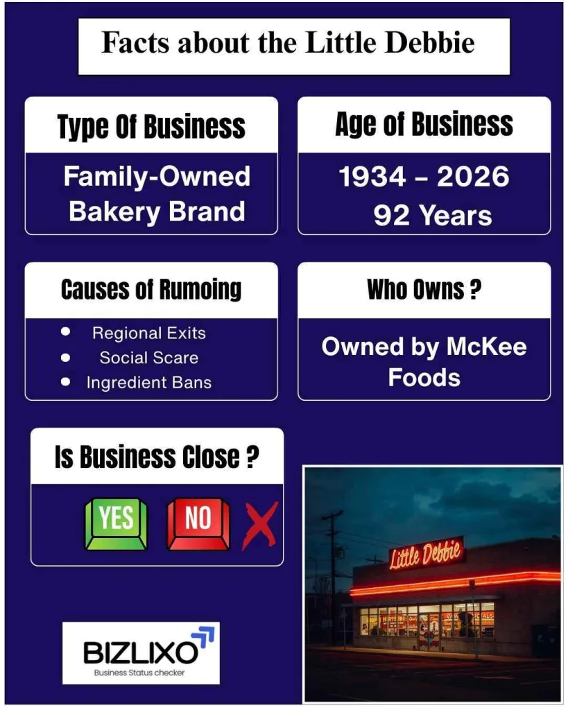 Is Little Debbie going out of business?