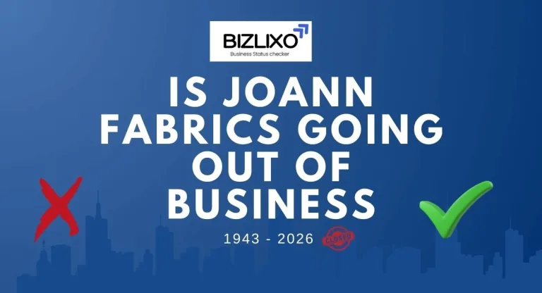 Is Joann Fabrics going out of business