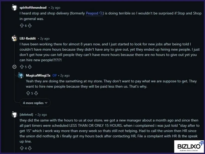 According to Reddit: Is Stop and Shop Really Going Under?
