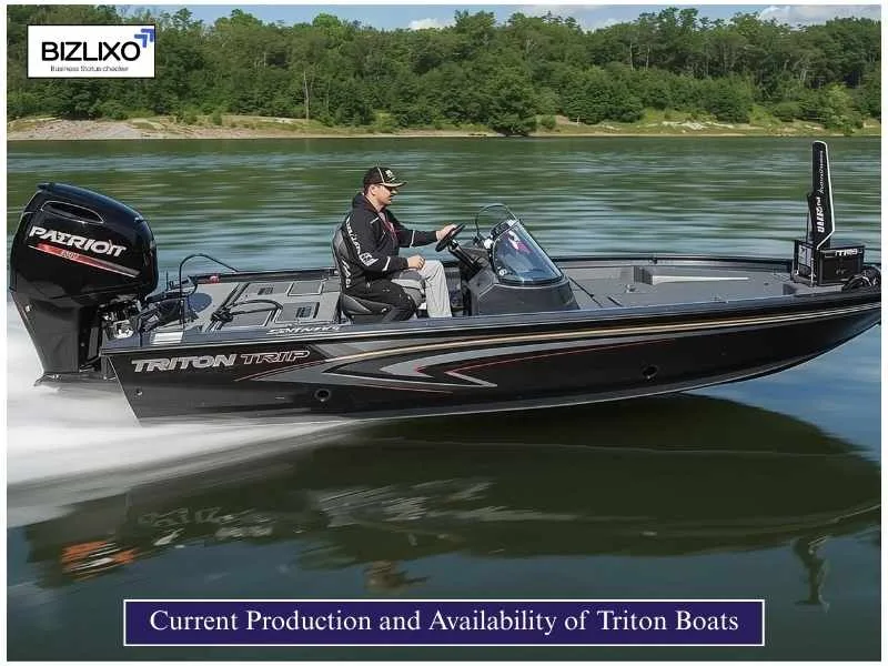 Current Production and Availability of Triton Boats
