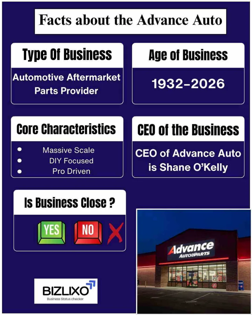 advance auto going out of business