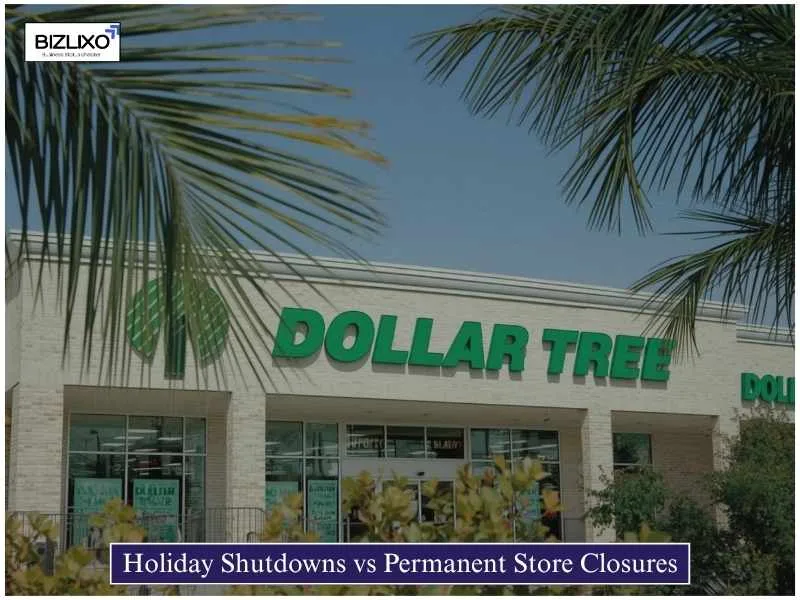 Holiday Shutdowns vs Permanent Store Closures