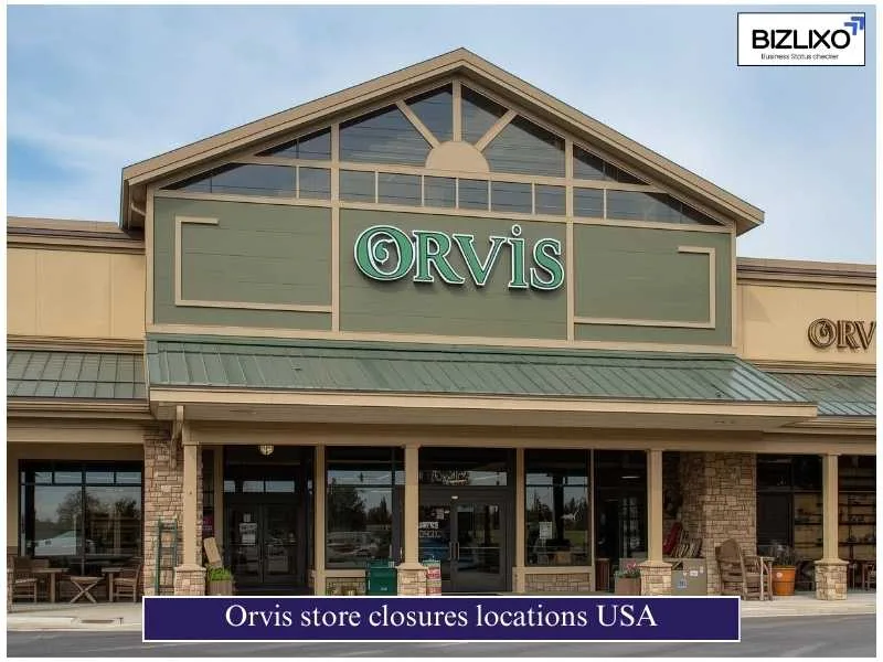 Orvis store closures locations USA