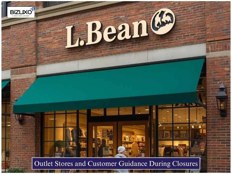 Outlet Stores and Customer Guidance During Closures
