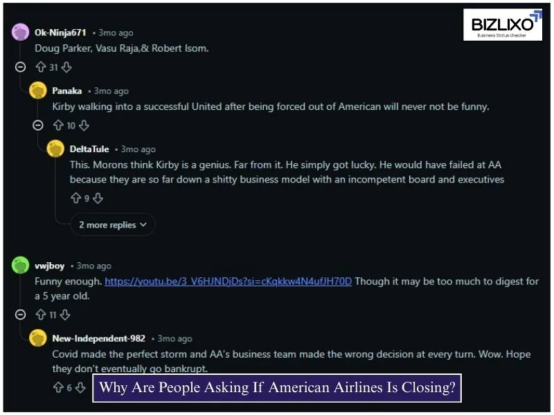 Why Are People Asking If American Airlines Is Closing?