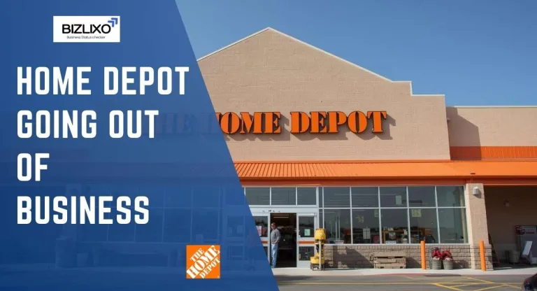 home depot going out of business