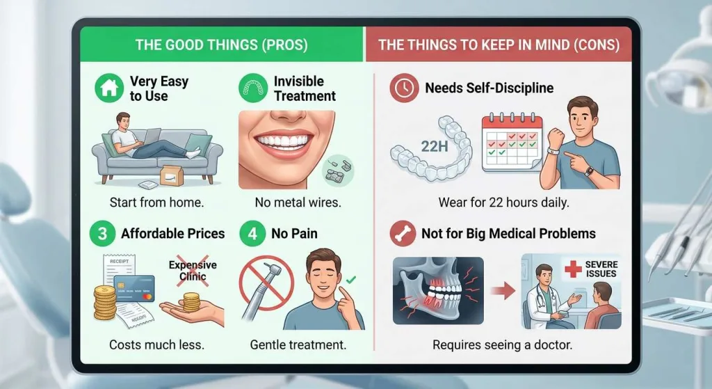 The Good and Bad Points (Pros and Cons)