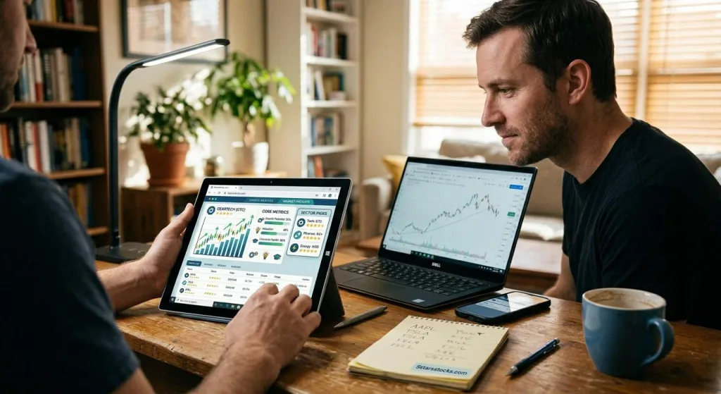 Types of Stocks You Can Research on the Platform